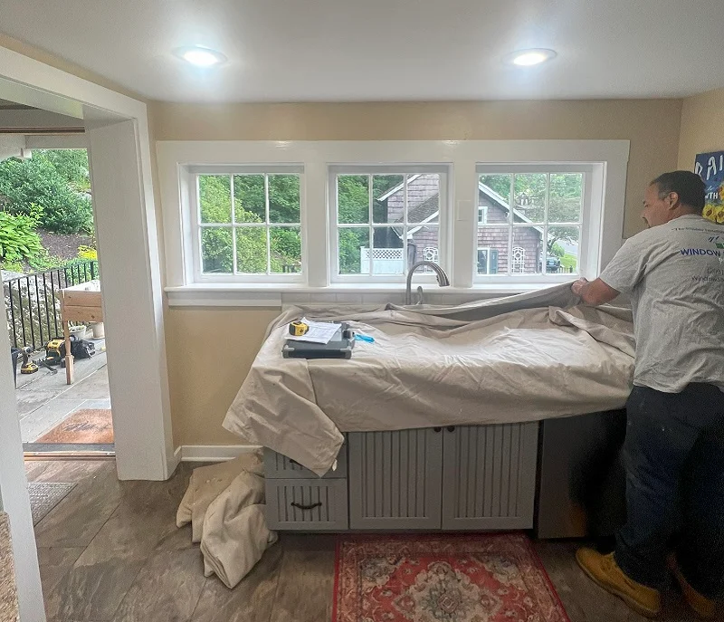 Kitchen window replacement Redding, CT